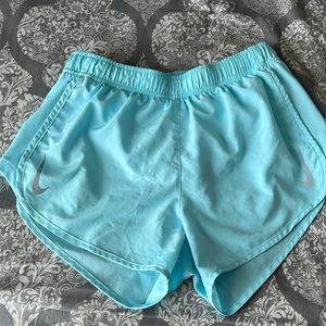 Mint green Nike Dri-fit shorts